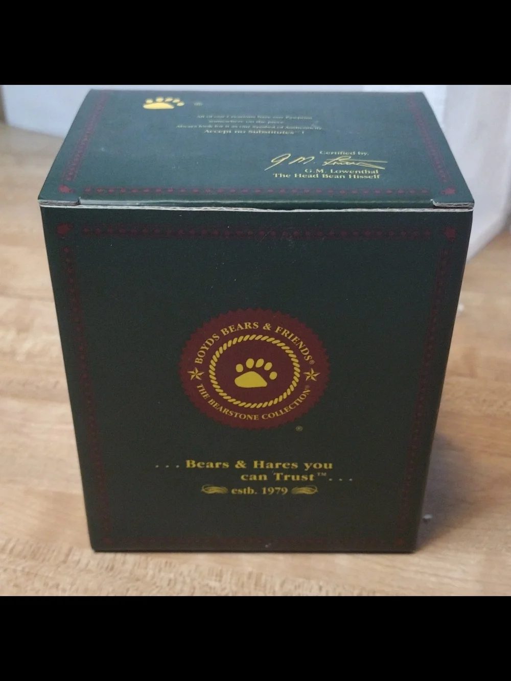 Boyds Bears Humpy Dumpy All Cracked Up 2458 1E First Edition Nursery Rhyme Boxed